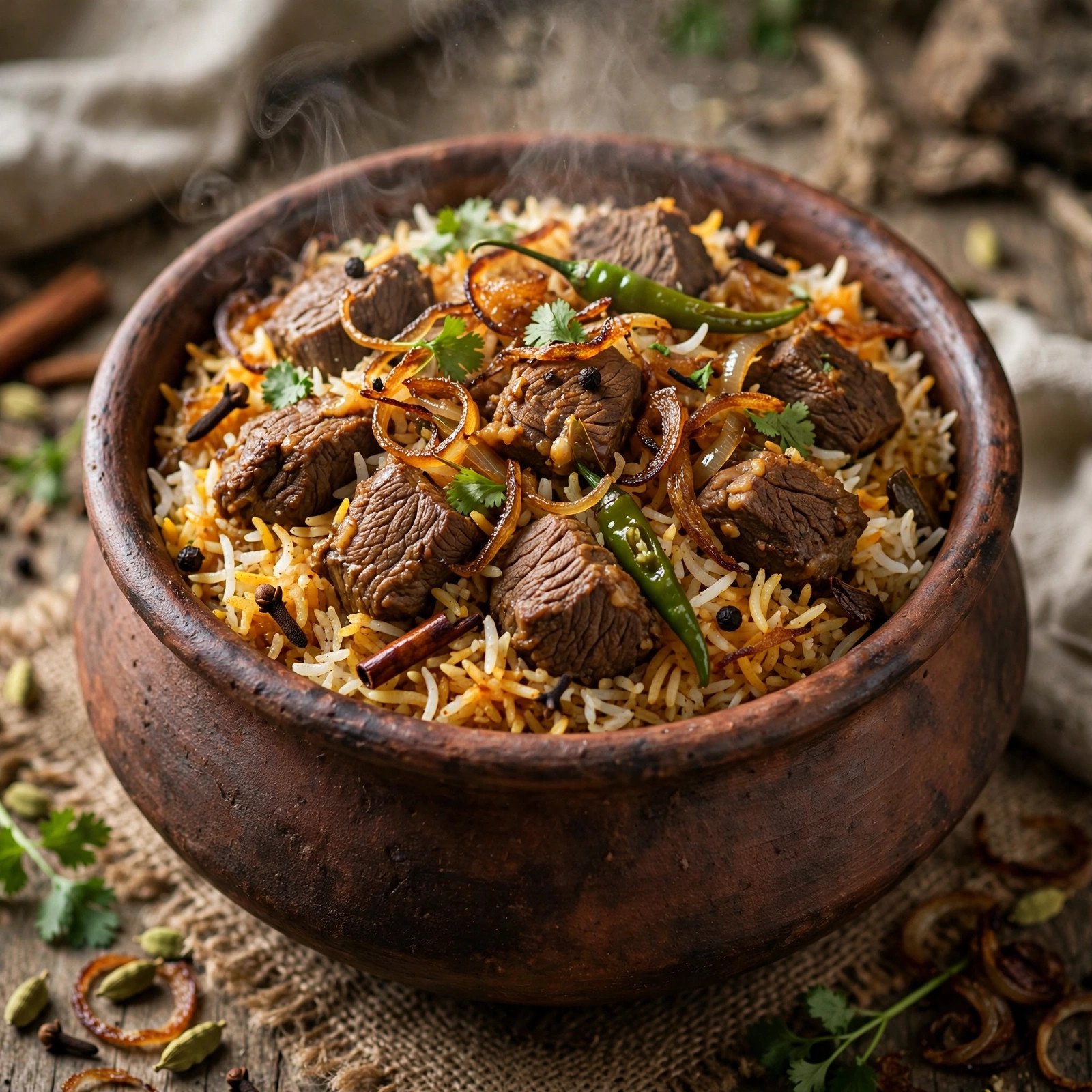 Beef Biryani